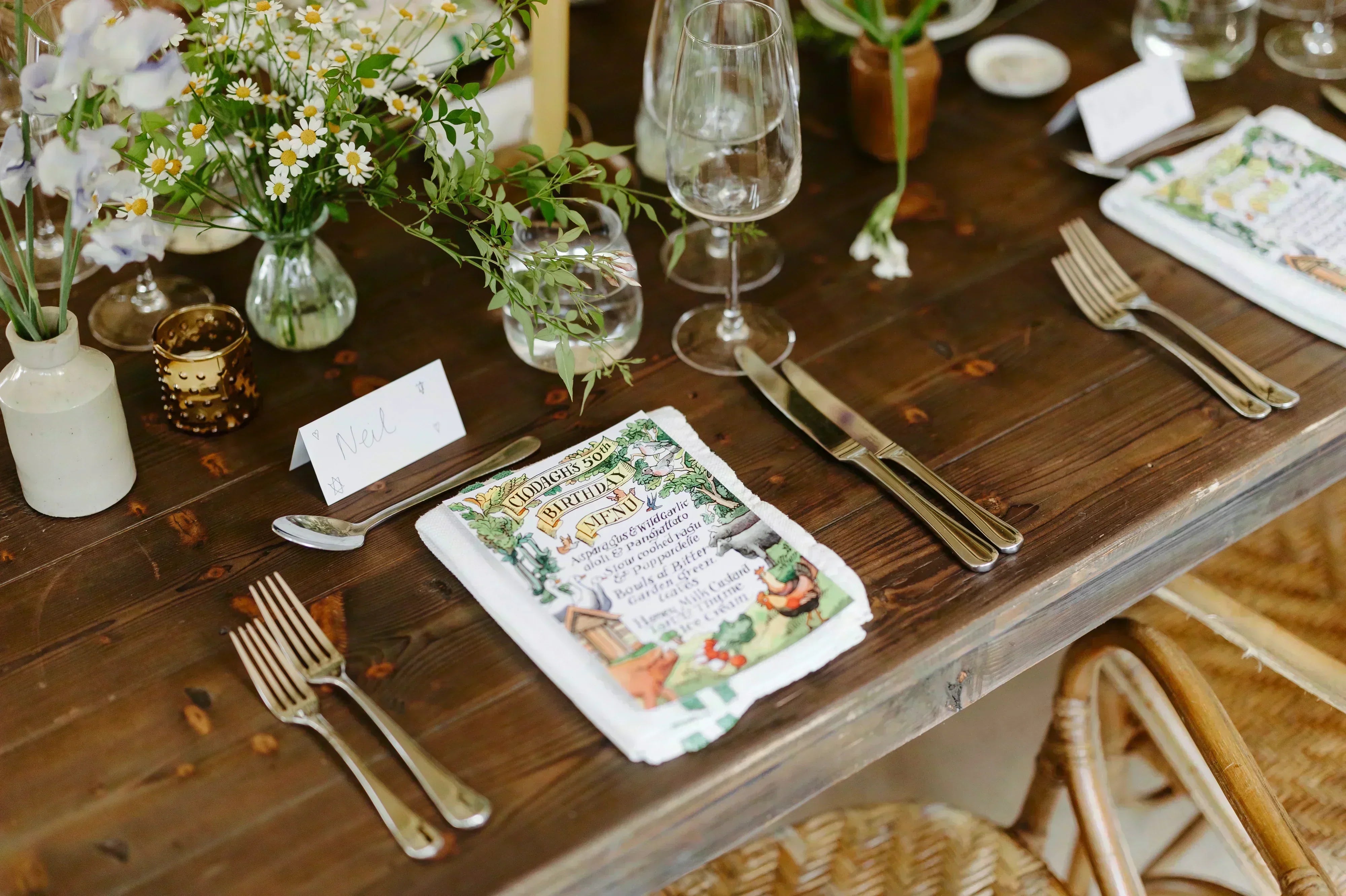 The Art of the Handwritten Menu