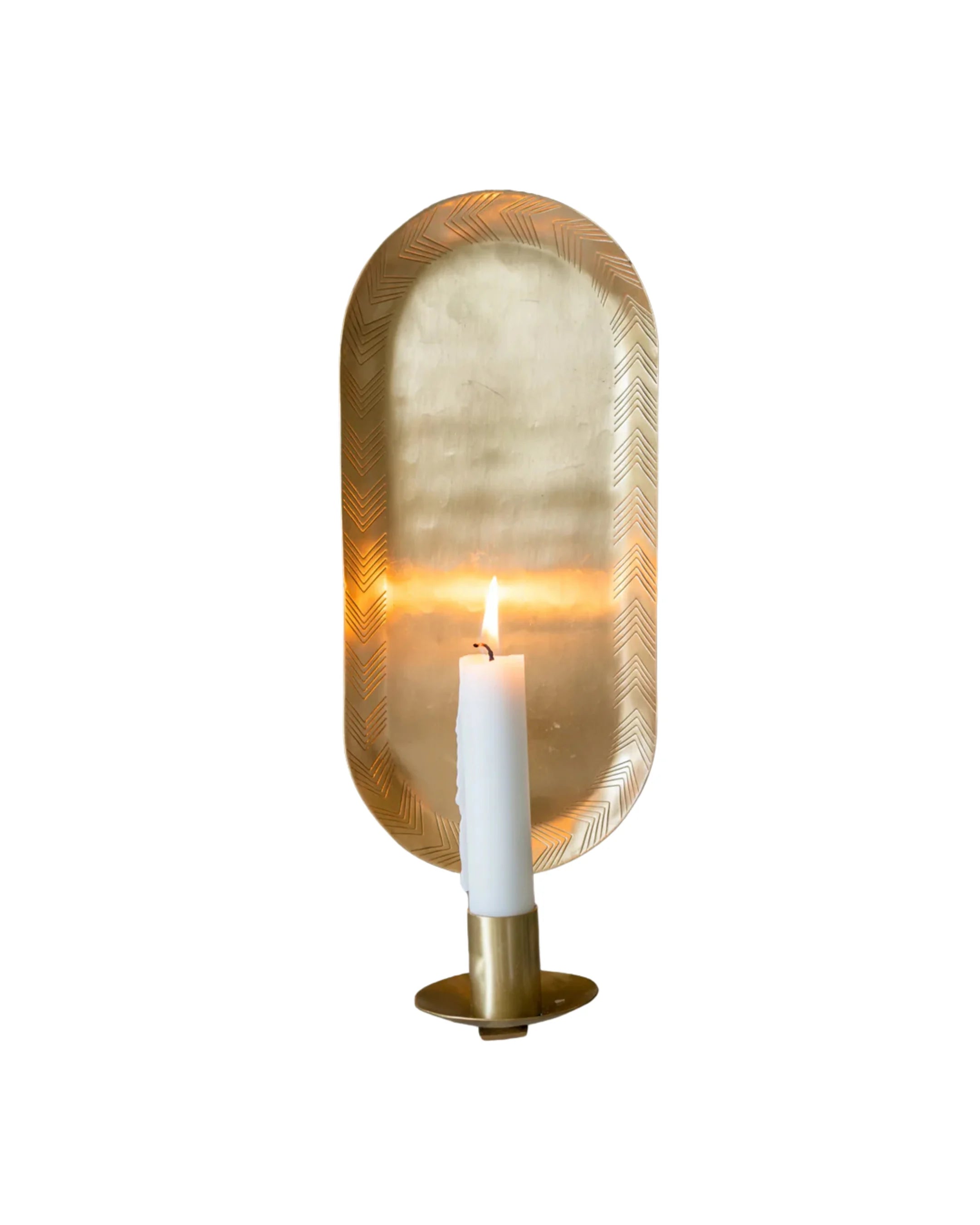 Brass Wall Sconce