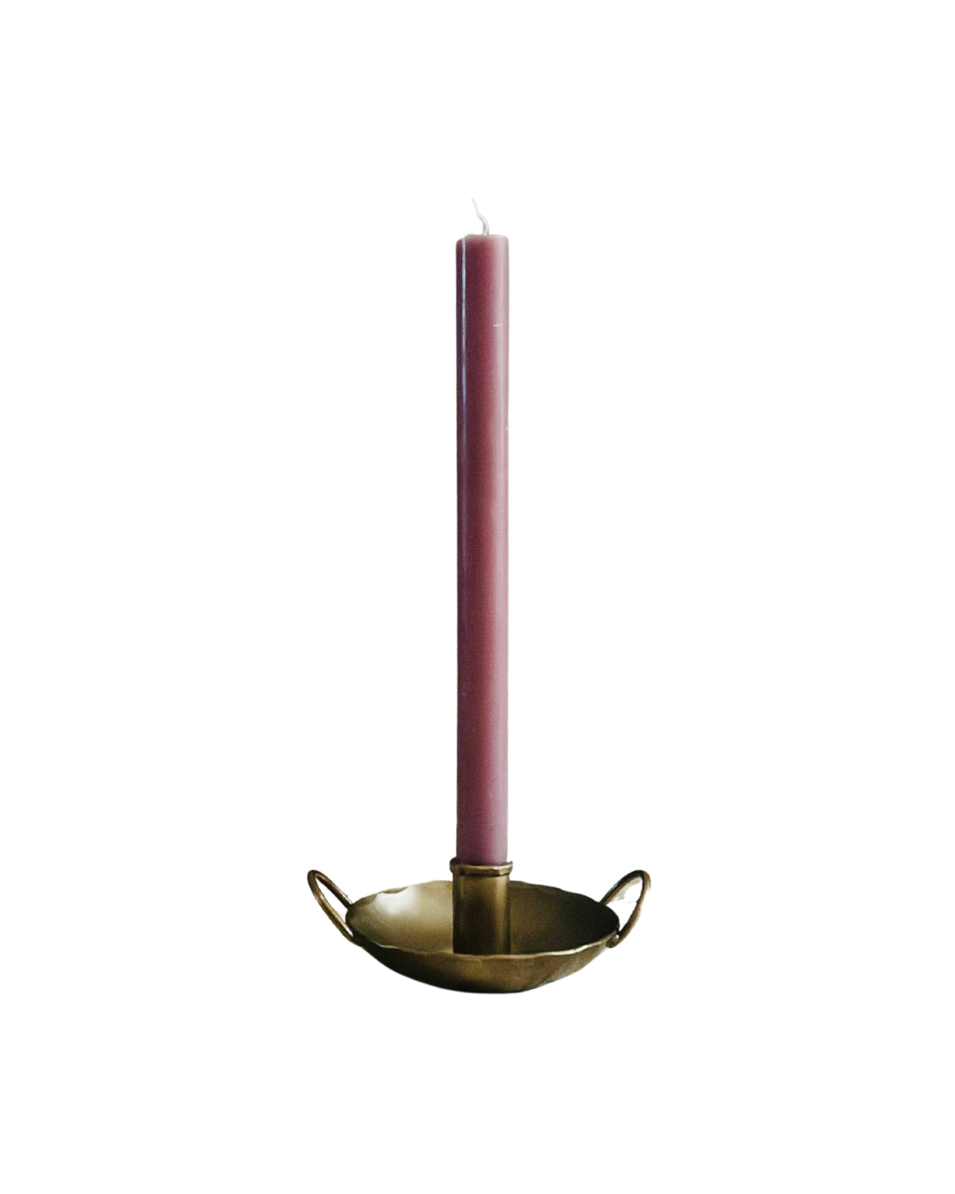 Brass Candle Holder with Handles
